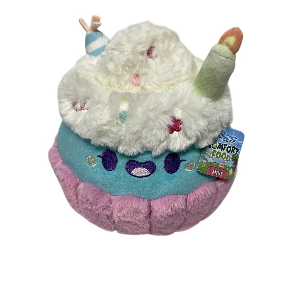 Squishable Comfort Food Cupcake Plush Mini Kawaii‎ Cake Stuffed Toy NWT